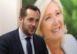 Porte-parole de la campagne de Marine Le Pen, Nicolas Bay apporte son  soutien au candidat RN pour les municipales à Carros