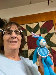 We found the blue bunny at Hancock's of Paducah and OMGeeze this store is  everything I dreamed it could be!!!! I MADE IT!!!