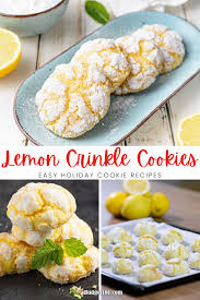 Combine the flour, cornstarch, nutmeg, and salt; How To Make Crinkle Cookies In 3 Flavors Chocolate Lemon Red Velvet Crinkle Cookies Lemon Crinkle Cookies Lemon Recipes