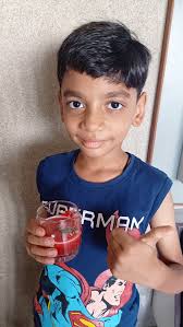 Shaurya Kunj Shah 8 years I make watermelon cooler, Healthy bhel and  sprouts salad I enjoyed a lot
