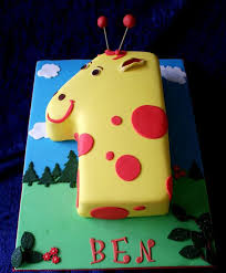 Giraffe Shaped Number 1 Cake Giraffe Cakes Boy Birthday Cake Baby 1st Birthday Cake