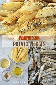 Baked Parmesan Potato Wedges Recipe Parmesan Potato Wedges Side Dish Recipes Easy Parmesan Potatoes