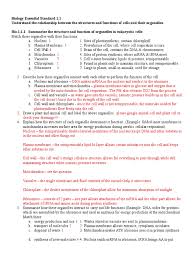 Biology staar (eoc) review material. Biology Eoc Review Key Search For A Good Cause