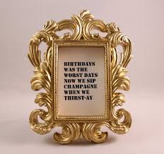 Birthdays Were The Worst Days Lyrics Notorious Big Juicy 4 X 6 Framed Quote Etsy Framed Quotes Gifts For Office Frame