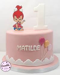 Un Salto Nella Mia Infanzia Con Questa Torta Di Peebles Ciottolina Per La Piccola Matilde Buon 1 Compleanno Pee Torte Primo Compleanno 1 Compleanno