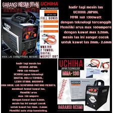 Link pembelian mesin las tentukan sesuai lokasi: Promo Mesin Las Super Canggih Uchiha Japan Full Bonus Japan Technology Import Asli Shopee Indonesia