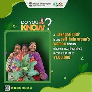 Overview of the Lakhpati Didi rural empowerment framework, AI generated