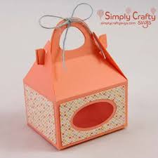 Mini Gable Gift Box Svg File Simply Crafty Svgs Gift Box Template Treat Box Template Paper Box Template