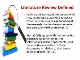 Definition Of Literature Review Literature Review Literature Linguistics