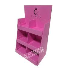 Choose from among our many display racks for retail stores to display your merchandise. Beauty Products Cardboard Counter Top Display Rack Lddisplay Com