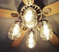 Did you scroll all this way to get facts about rustic ceiling light? Mason Jar Ceiling Fan Light Kit New Quart Jars The Lamp Goods