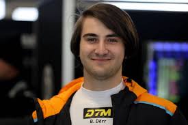 Ben Dörr bei DTM-Testfahrten auf dem Hockenheimring. Copyright Thomas