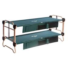 Discobed Camo Bunk Large 2 Organizers Green Camping Fourgon Camping Car Lit De Camp