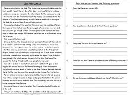 3rd grade science worksheets these are mostly reading passages within the content area. Free Reading Comprehension Passages And Questions 4th Grade Free Sample