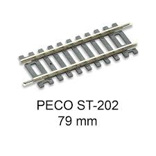 Maybe you would like to learn more about one of these? Peco St 202 Rail Droit 79 Mm Code 100 Echelle Ho