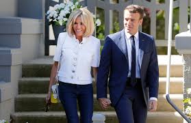 Image result for Emmanuel macron wife