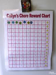 diy chore chart idea for kids cleverly simple