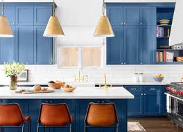 There are different types of blue finishes for cabinets. Navy Blue Kitchen Cabinets 3 Stunning Blue Kitchen Inspirations