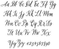 Calligraphy Alphabet Font Script Calligraphy Alphabet Lettering Fonts Calligraphy Fonts Alphabet