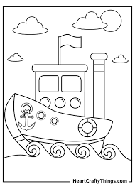 Download and print these boat coloring pages for free. Ships And Boats Coloring Pages Updated 2021