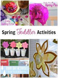 All the activities are simple enough for toddlers and fun and interactive to keep preschoolers engaged while learning. Spring Toddler Activities