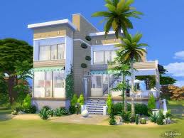 Los sims 4 es un juego de simulación de la vida que nos permite vivir una o muchas vidas como freerealestate on/ off: Casa Praiana Sims 4 Sims House Sims