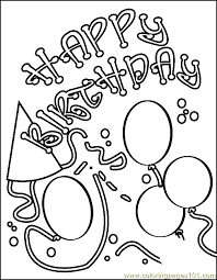 Happy birthday black and white cute. Crayola Birthday Free Printable Coloring Page Birthday Coloring Page 12 Entert Birthday Coloring Pages Happy Birthday Coloring Pages Birthday Cards To Print