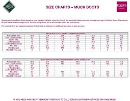 Unmistakable Muck Boots Kids Size Chart 2019