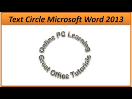 Scrabble word finder helps you cheat scrabble and other word games such as words with friends, anagrammer and so. Create Text Circle In Microsoft Word Simple Steps Youtube