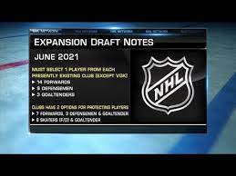 Later this month, the seattle kraken will select their inaugural roster as part of the 2021 nhl expansion draft. Nhl Tonight Expansion Draft Rules For Seattle S Nhl Franchise Dec 4 2018 Youtube