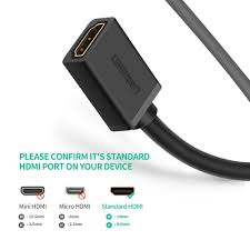 Ugreen Hdmi Extension Cable 4k Hdmi Extender Male To Female Compatible For Nintendo Switch Xbox One S 360 Ps4 Roku Tv Stick B In 2020 Hdmi Extender Chromecast Hdmi