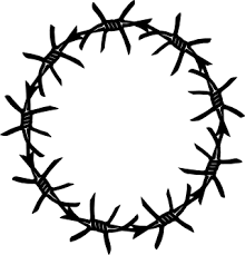 Craft Edge View Topic Barbed Wire Frame Barbed Wire Drawing Barbed Wire Silhouette Stencil