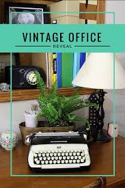 Colorful interior of home office. Home Office Decor Vintage Style House Of Hawthornes