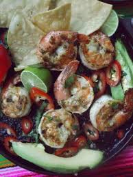 Add the shrimp and cook until opaque, about 2 minutes on each side. Camarones A La Plancha Jalapeno Garlic Mojo La Pina En La Cocina