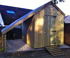 Builders of sheds, storage buildings, garages, barns, gazebos, pool houses, cottages, custom homes & commercial buildings in ct, ma, ri, pa, ny, me, nh, vt. Http Www Fencing And Decking Co Uk Images Log Store Shed Large 01 Jpg Backyard Sheds Building A Shed Shed Design