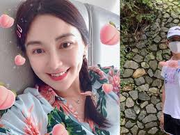 Florence Tan Went Hiking With Her 12-Year-Old Twin Daughters, Who Both Look  So Grown Up Now