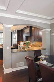 60 Stunning Half Wall Kitchen Designs Ideas Roundecor Kitchen Remodel Layout Kitchen Design Kitchen Layout