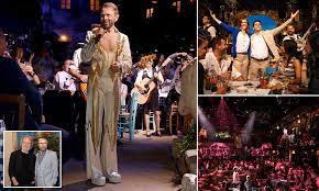 Here we go again (the movie soundtrack) singalong version. Abba S Bjorn Ulvaeus Joins Benny Andersson For The Opening Night Of His Mamma Mia The Party Daily Mail Online