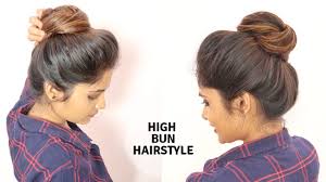 You can wear your messy bun high on the head or low at the nape of the neck, meaning there's a look to suit everyone's personal style. 1 Min High Messy Bun Hairstyle For Medium To Long Hair Youtube