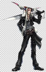 Shantotto from final fantasy xi was used based on her popularity, while gabranth was used to represent final fantasy xii in balthier's place as the latter had already been featured in final fantasy tactics: Final Fantasy Viii Dissidia Final Fantasy Dissidia 012 Final Fantasy Cloud Strife Png Clipart Action Figure