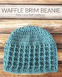 If you enjoyed this free crochet pattern you might also enjoy more designs by. Waffle Brim Beanie Crochet Pattern Cal For A Cause Hooked On Homemade Happiness