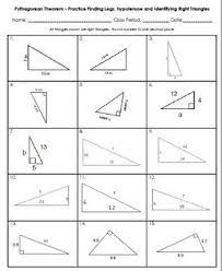 Maybe you would like to learn more about one of these? Pythagorean Theorem Practice Finding Legs Or Hypotenuse Id Right Triangles