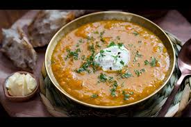 Pumpkin And Red Lentil Soup Nz Herald Recipe Red Lentil Soup Recipe Lentil Soup Recipes Soup Recipes