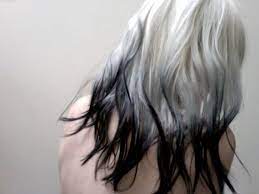 White Platinum Grey Hair Dye Black Hair Ombre Hair Chalk