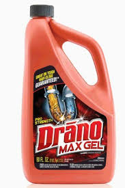 drano max gel, clog remover, 80 ounce