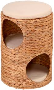 Silvio Design Tierbett Korbturm Wasserhyazinthe Bxlxh 32x32x47 Cm Natur Online Kaufen Otto Hyazinthe Katzen Korb