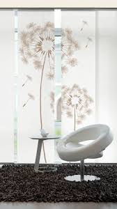 Designer Flachenvorhang Schiebevorhang Premium Lowenzahn Beige Flachenvorhang Vorhange Schiebevorhang