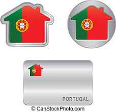 Bandeira de portugal na ilustração redonda do crachá. Bandeira Emblema Redondo Portugal Bandeira Emblema Ilustracao Portugal Redondo Canstock
