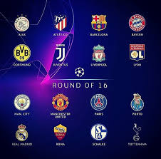 These Are The Teams Which Have Qualified For The Round Of 16 In The Champions League However Finishing Second Dortmund Champions League Manchester United City