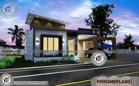 1 Floor House With Modular Flat Root Pattern Duplex Home Design Plans Kerala House Design Small Dream Homes Single Floor House Design